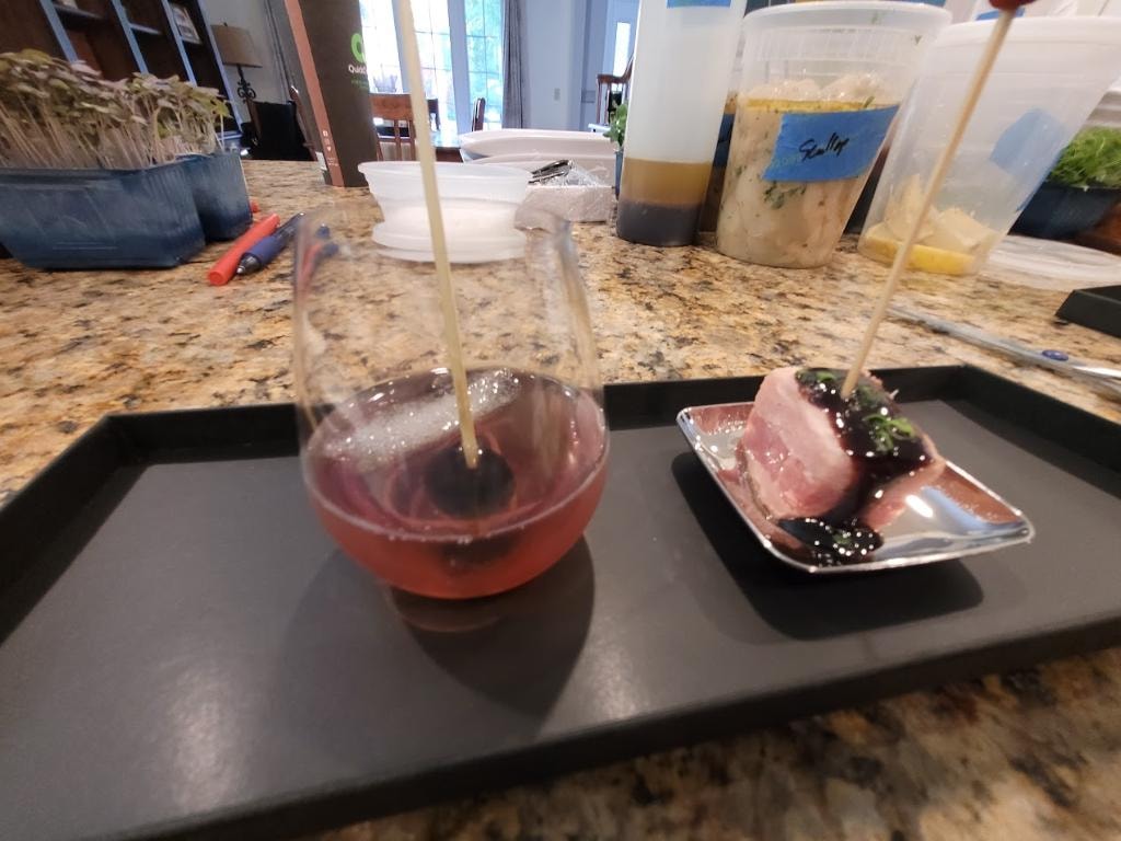 Gourmet molecular gastronomy desserts