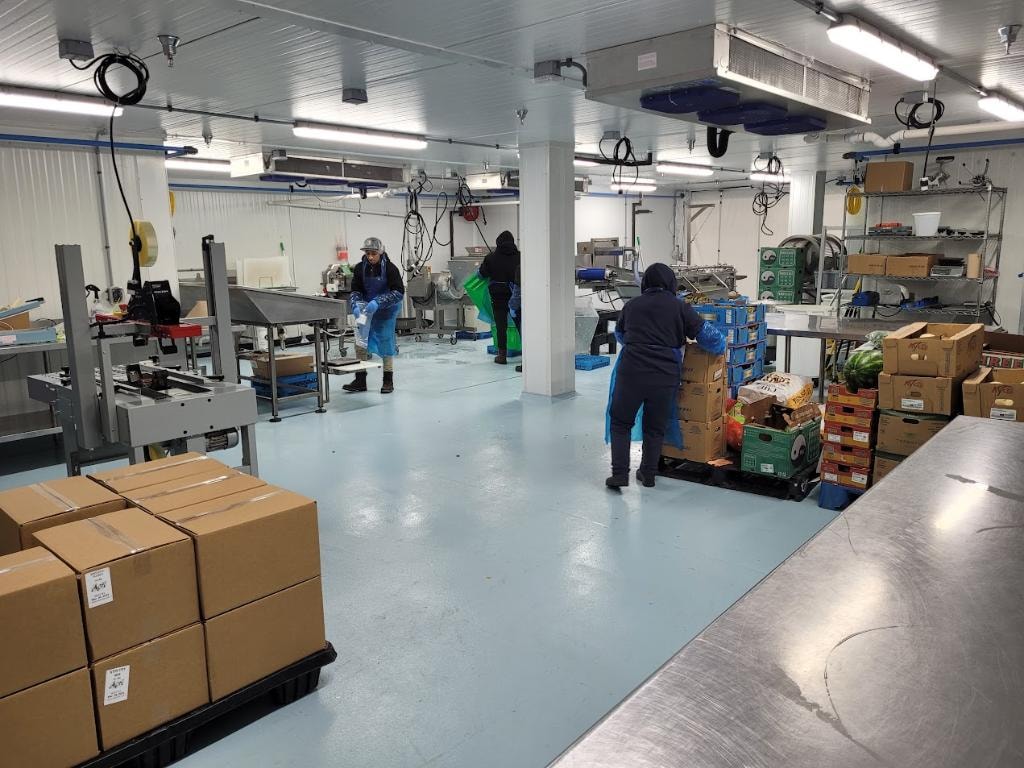 Agri Exotic Trading — packing and fulfillment floor