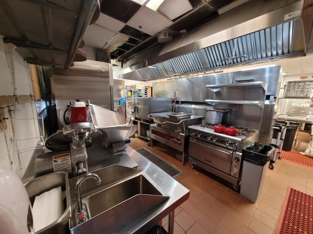 The Highlawn — back kitchen
