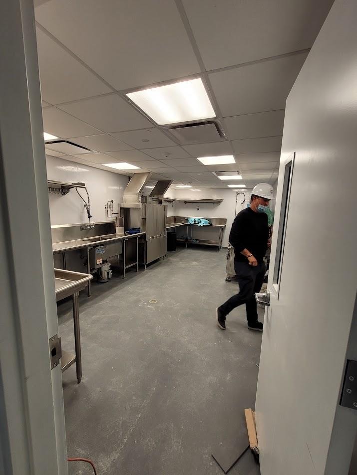 Stevens Institute of Technology — kitchen construction