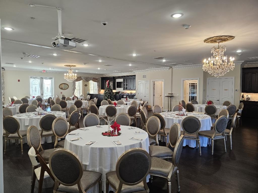 The Wisteria — banquet hall